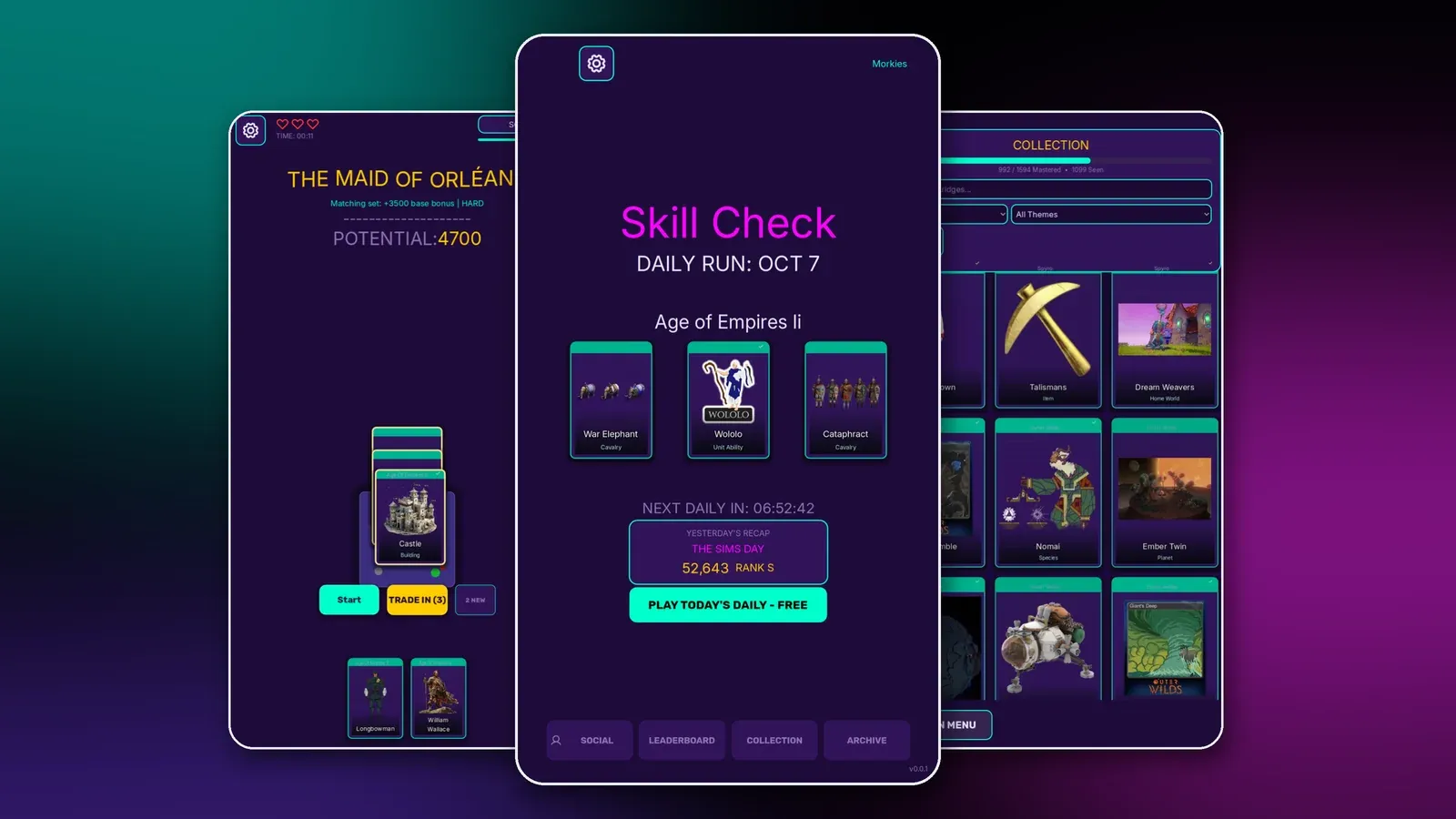 Key art for Skill Check
